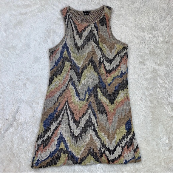 Theory Zili Sag Harbor Abstract Print Dress - Picture 5 of 8